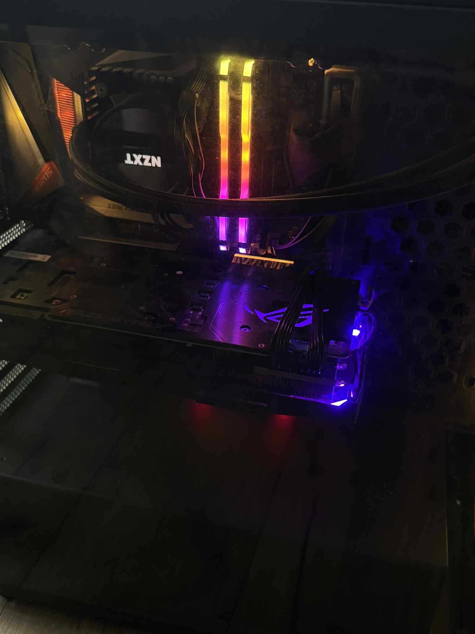 Komputer PC Gamingowy 2080ti ROG Strix, 32gb ram, i9 9900k, z390 aorus