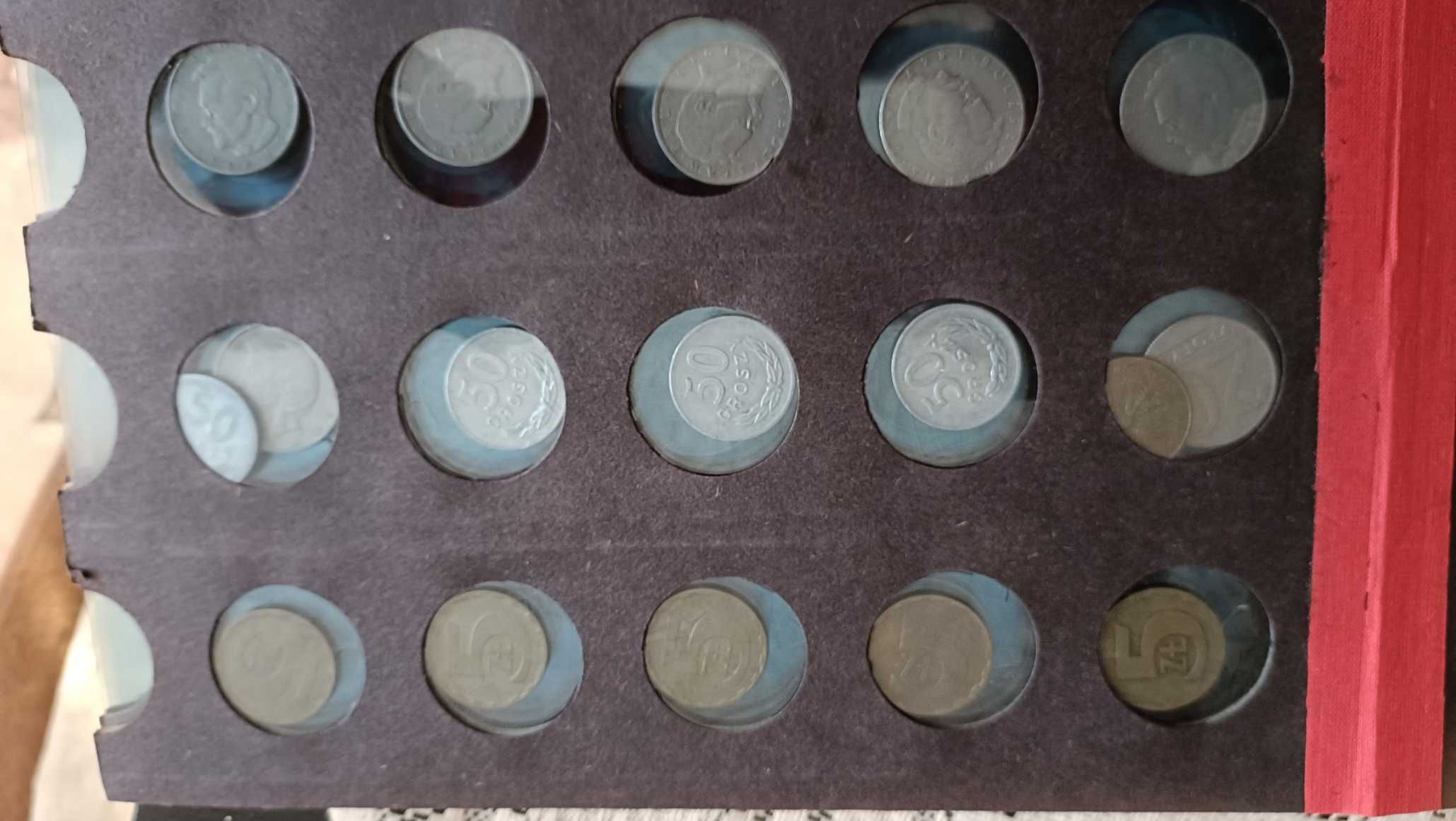 zestaw monet powojennych