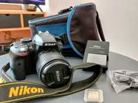 Nikon d3300 + bolsa + tripé