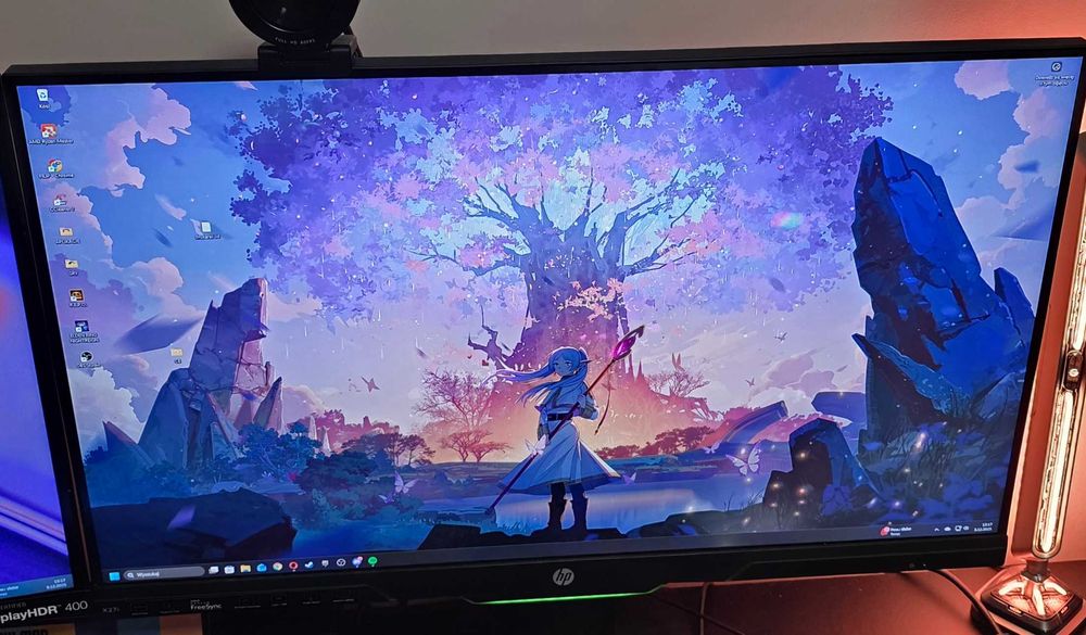 Monitor HP X27i 27 cali 2k 2560x1440px IPS 144Hz 4 ms