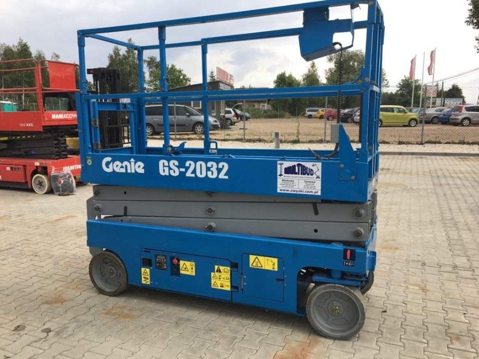 Wynajem podnośnika zwyżka 8 metrów HAULOTTE JLG GENIE MANITOU