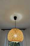 Lampa wisząca SIGVARD Ś35xW26cm bambus Jysk bambusowa