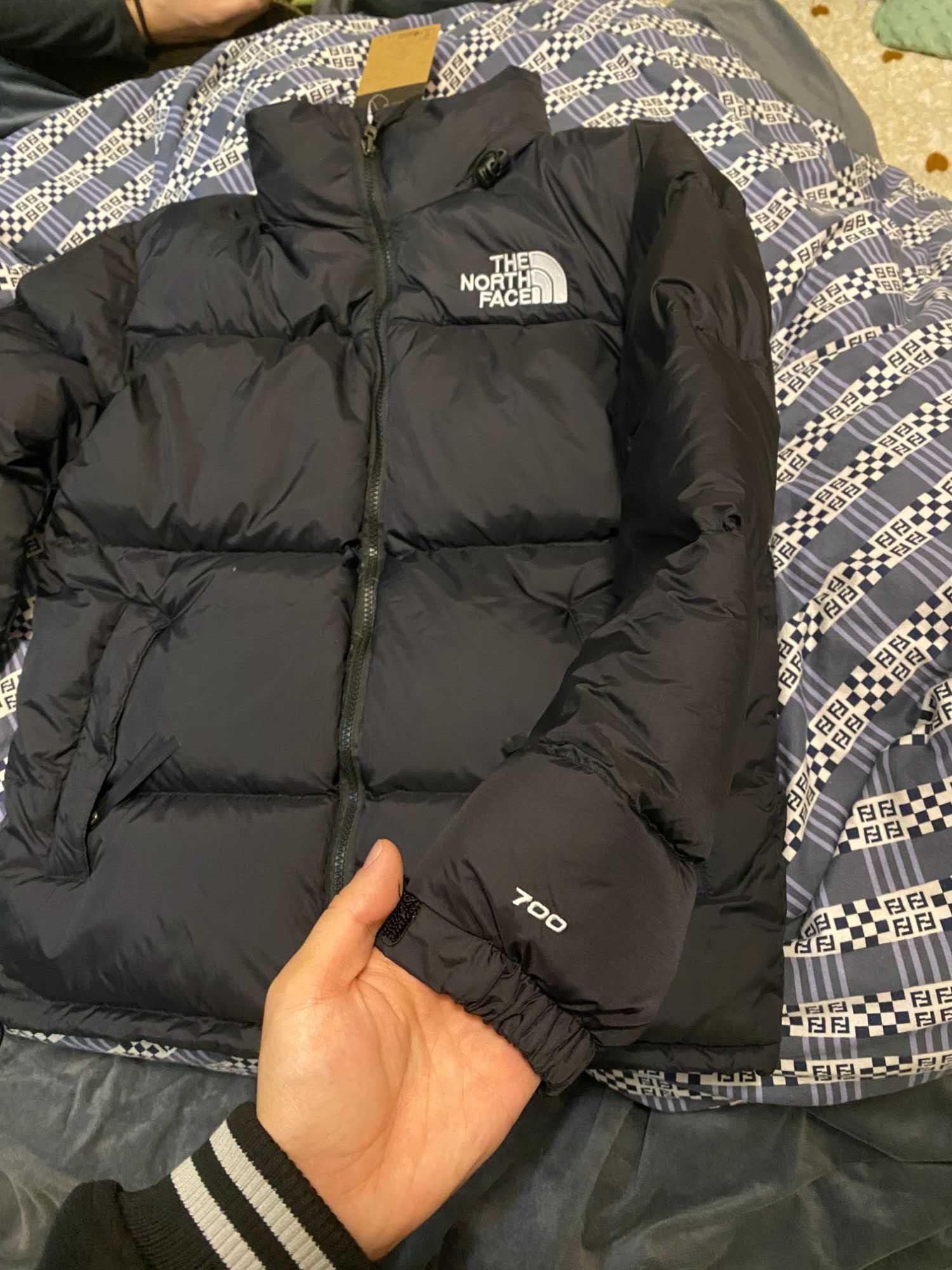 North down jacket black M