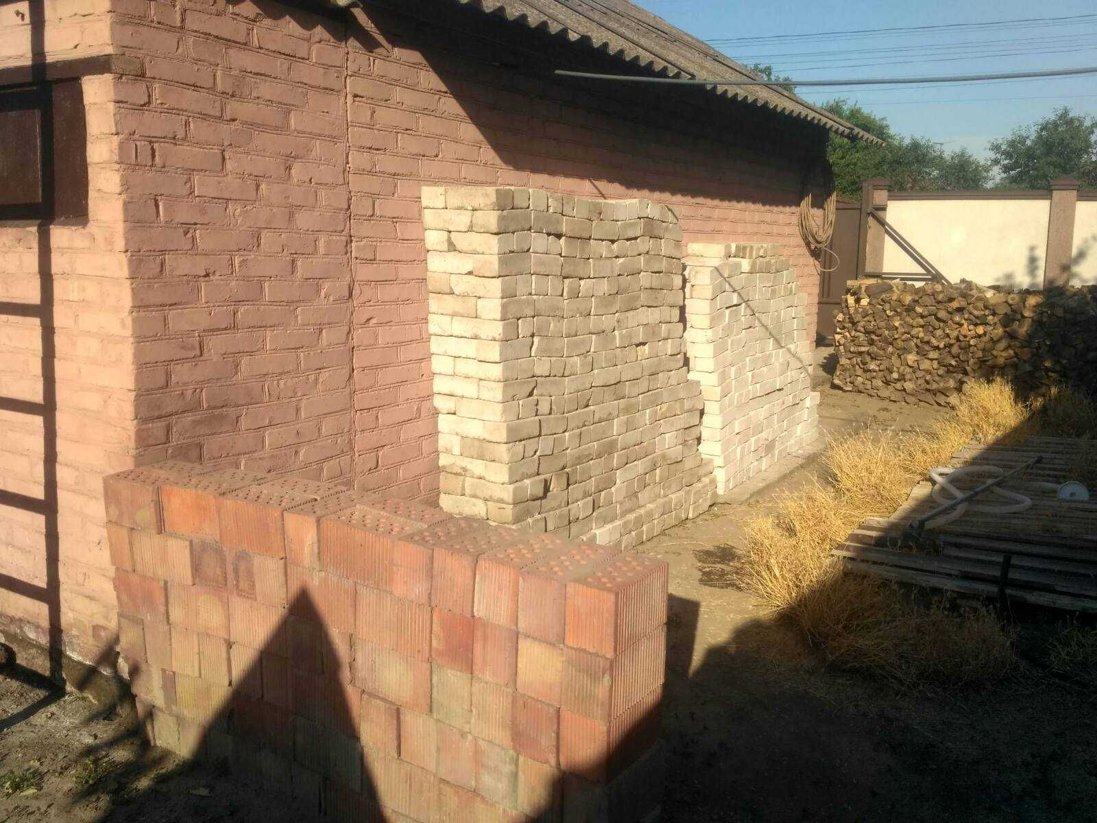 Продам білий кирпич силікатний і красний кирпич полуторний