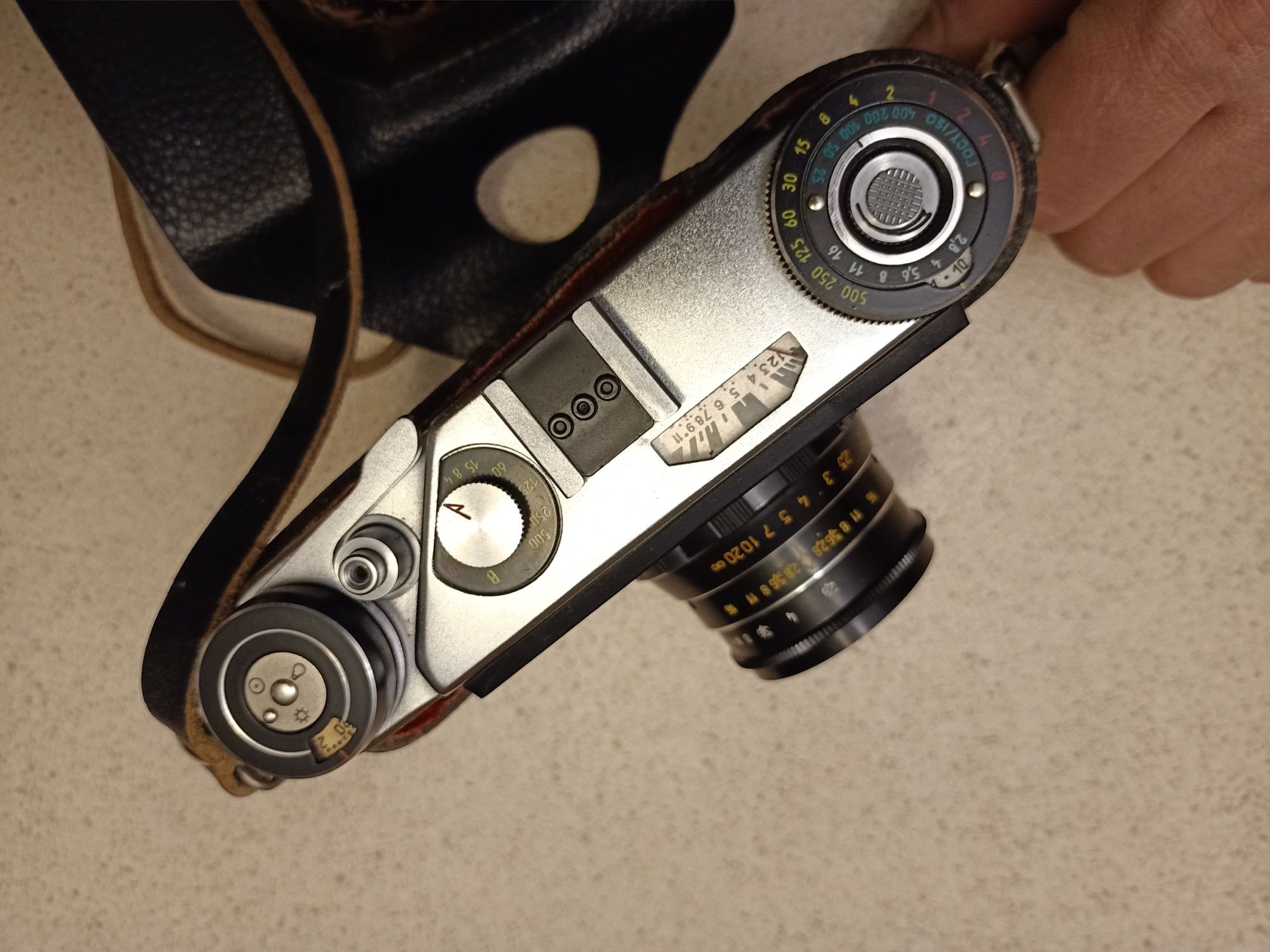 Aparat fotograficzny analogowy FED 5C piękny