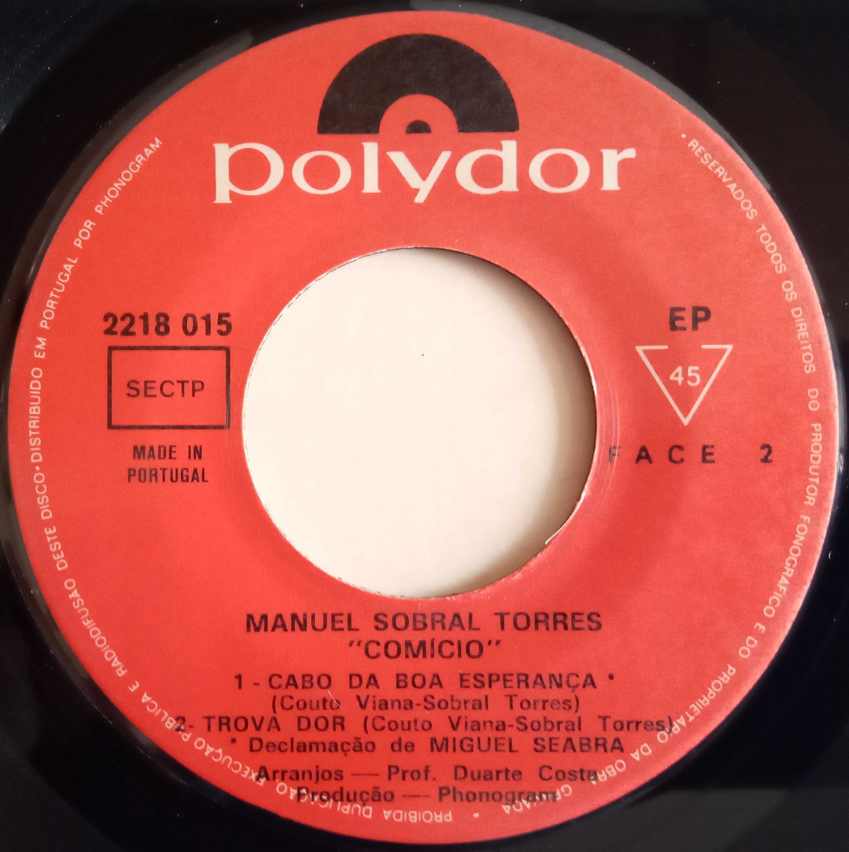 Manuel Sobral Torres	- - - - -	Comício	- - - - -	EP
