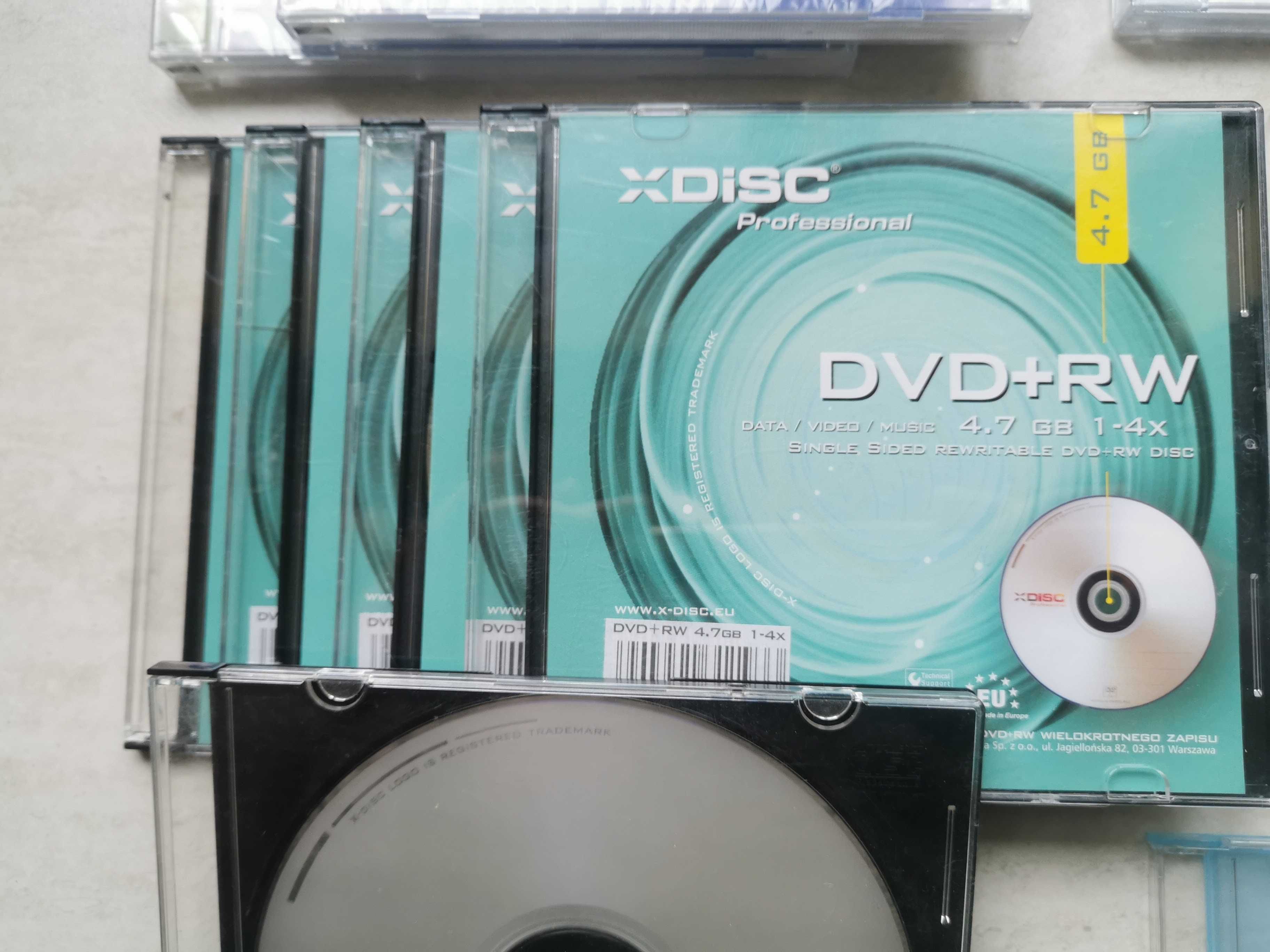 Zestaw płyt CD-RW, DVD-R