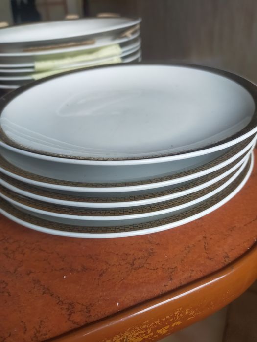 Talerze Porcelana Made in Germany Triptis przedwojenna