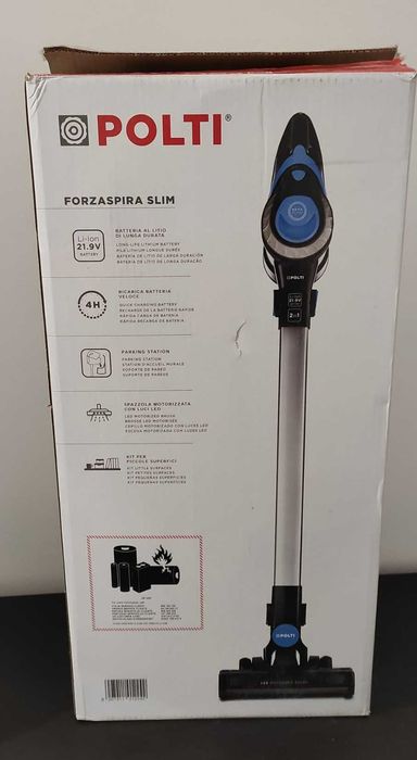 Aspirador Vertical Sem fios Polti + filtro HEPA Extra