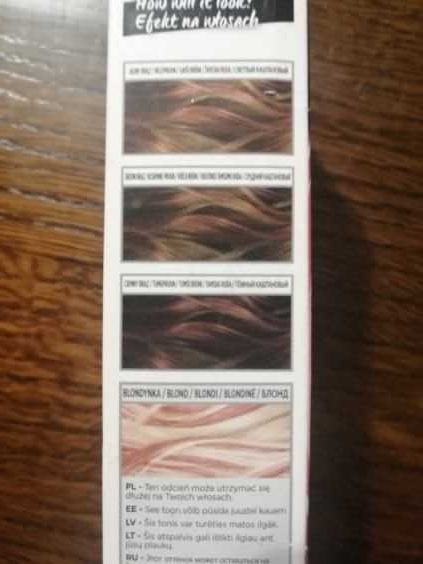 zmywalna jednodniowa farba do włosów L'oreal Colorista Hair makeup