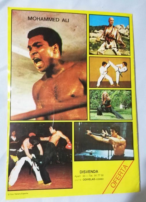 Caderneta Artes Marciais (Completa)