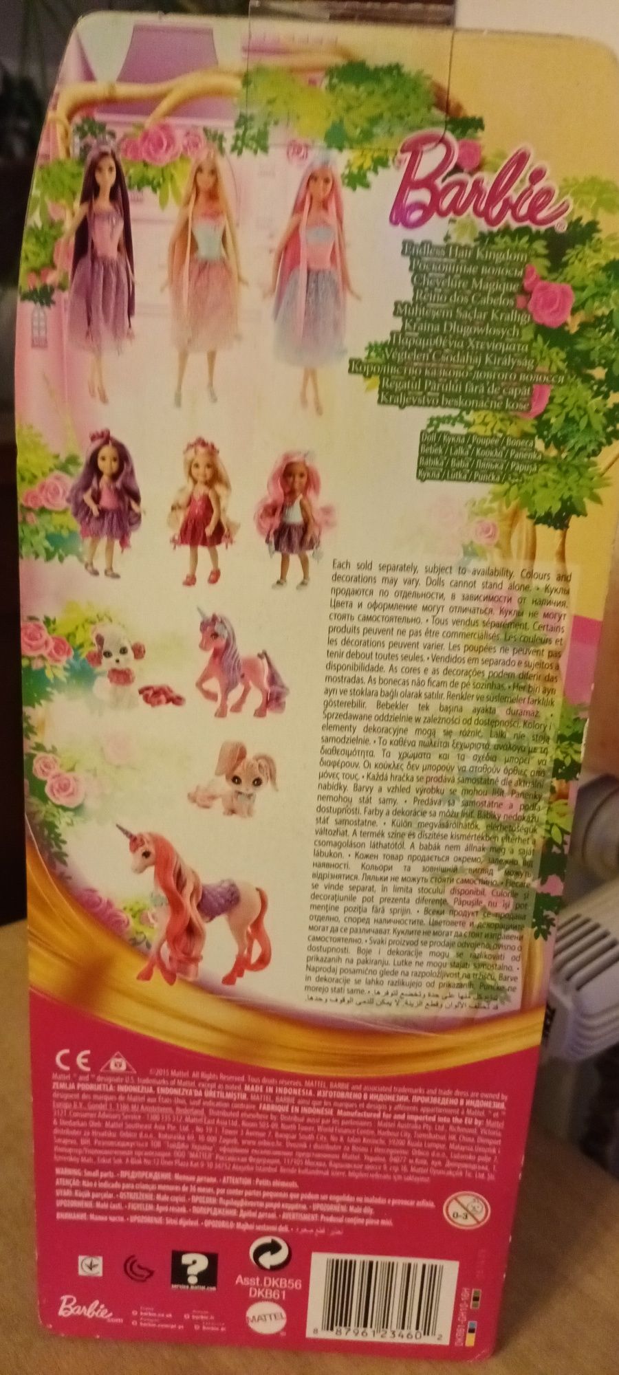 Barbie książeczka lalka oryginalna nowa
