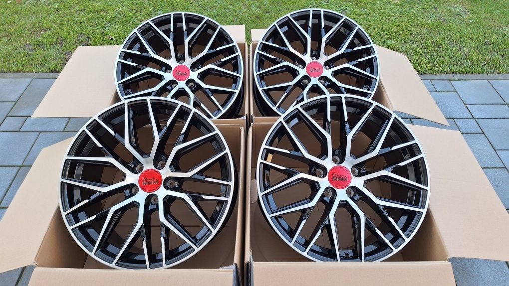 Nowe Alufelgi 5x112 R18 Audi A3 A4 B7 B8 A5 A6 Q3 Q5 Vw Skoda Superb