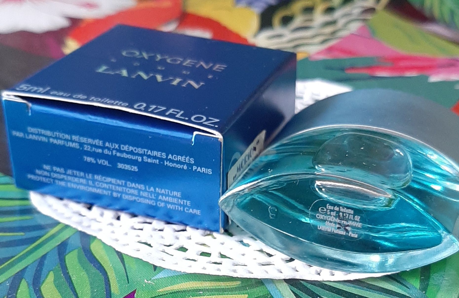 Lanvin Oxygene Homme 5.ml ,miniaturka