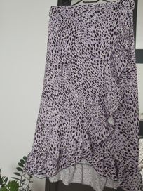 Spódnica w kolorze liliowym