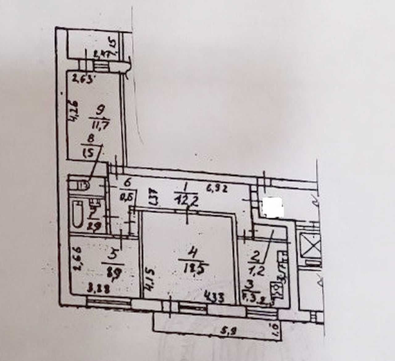 Продам 3-к квартиру в кирпиче на ул. Тверская (пр. Правды - Калиновая)