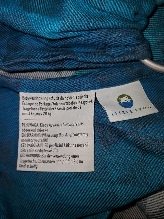 Chusta kółkowa Little Frog – Navy Illusion (rozmiar S)