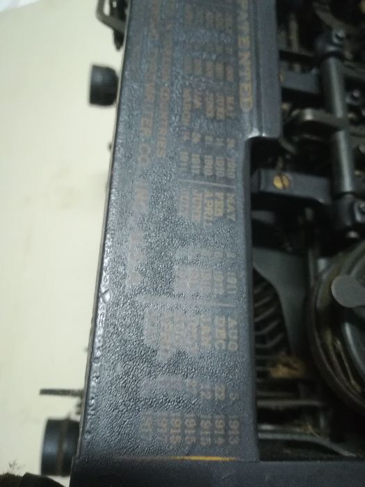 Máquina de escrever Underwood - 1917