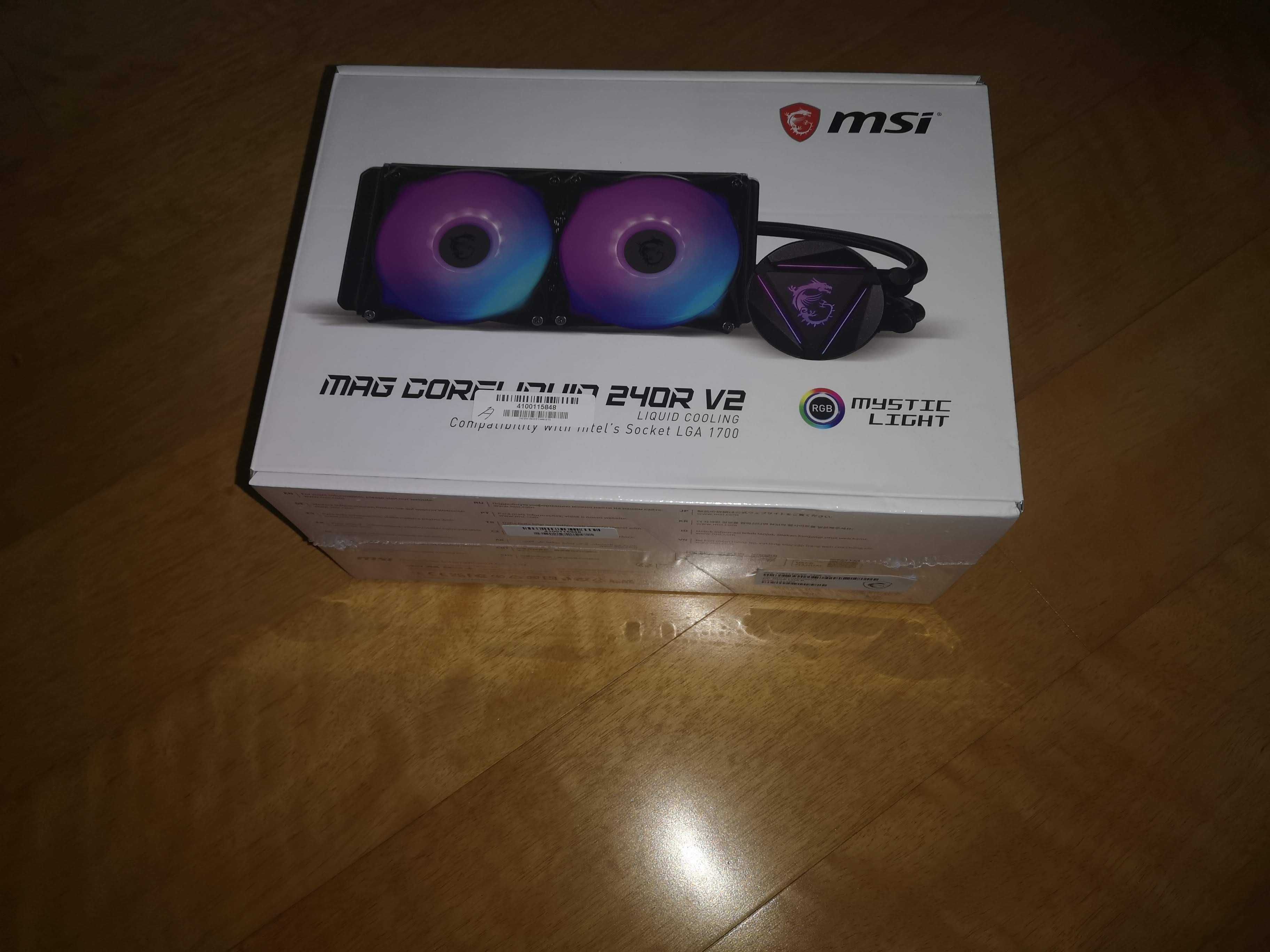 [NOVO] Watercooling MSI MAG CoreLiquid 240R V2
