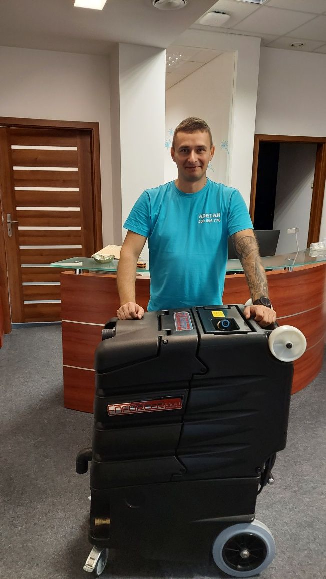 Profesjonalne pranie wykładzin, tapicerki meblowej  Warszawa