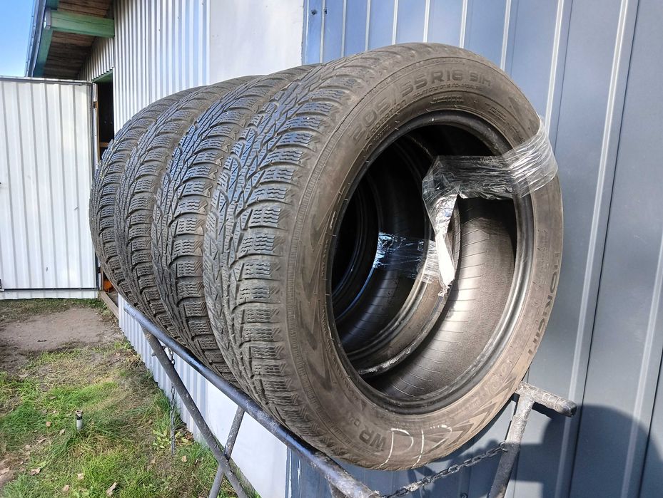 4x opony zimowe 205/55r16 NOKIAN 7mm 2022r MONTAŻ