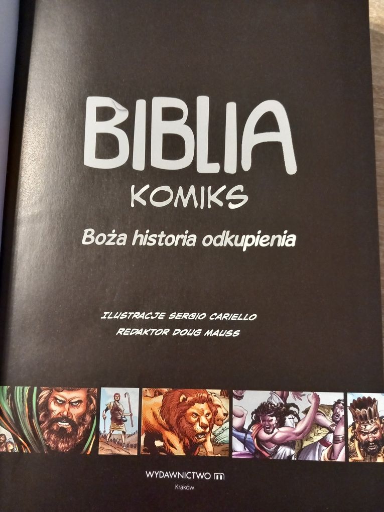 Biblia komiks- Boża historia odkupienia