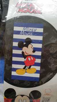 Ręcznik Myszka Miki Disney okrycie kąpielowe frotte 70x140cm 100%bawel