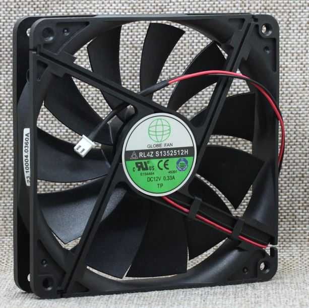 Вентилятор для БЖ Globe fan RL4Z S1352512H Chieftec Proton BDF 135мм.