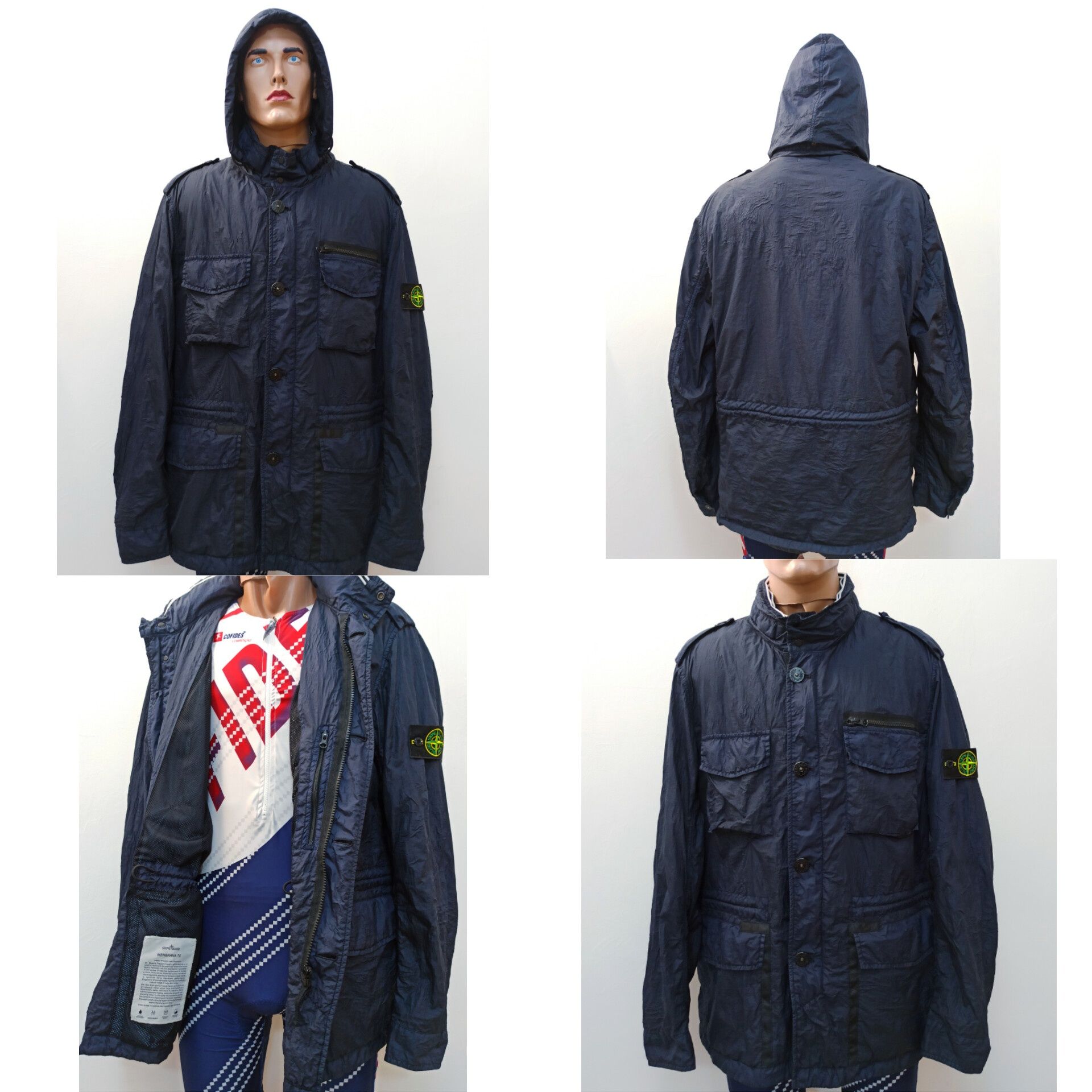 Stone Island membrana tc nylon jacket m-65