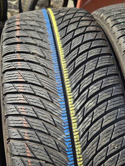 Шины БУ 235 55 R 18 Michelin pilot alpin 5 SUV комплект зима
