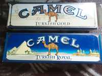 Kolekcjonerskie opakowania Camel Turkish Gold i Camel Turkish Royal.