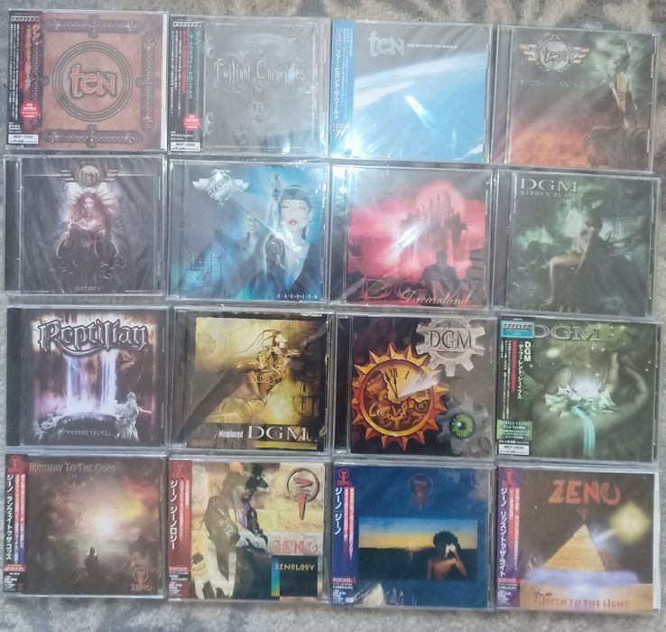 Joe Bonamassa. Great White. DGM. TEN. ZENO+інші CD HARD-ROCK. Фірма CD