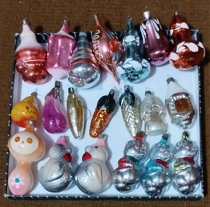 Елочные игрушки ссср