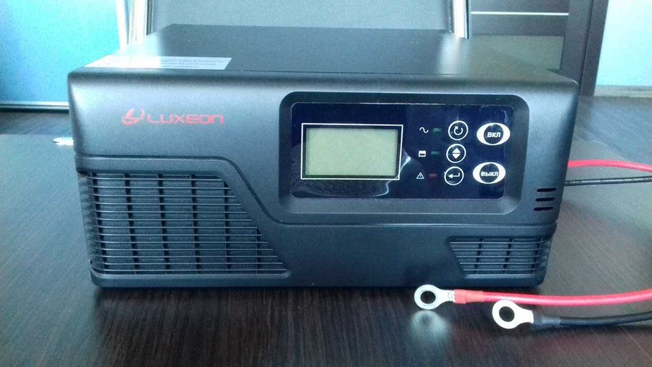 ИБП Luxeon UPS-500ZR + аккумулятор Luxeon 100 А.ч.