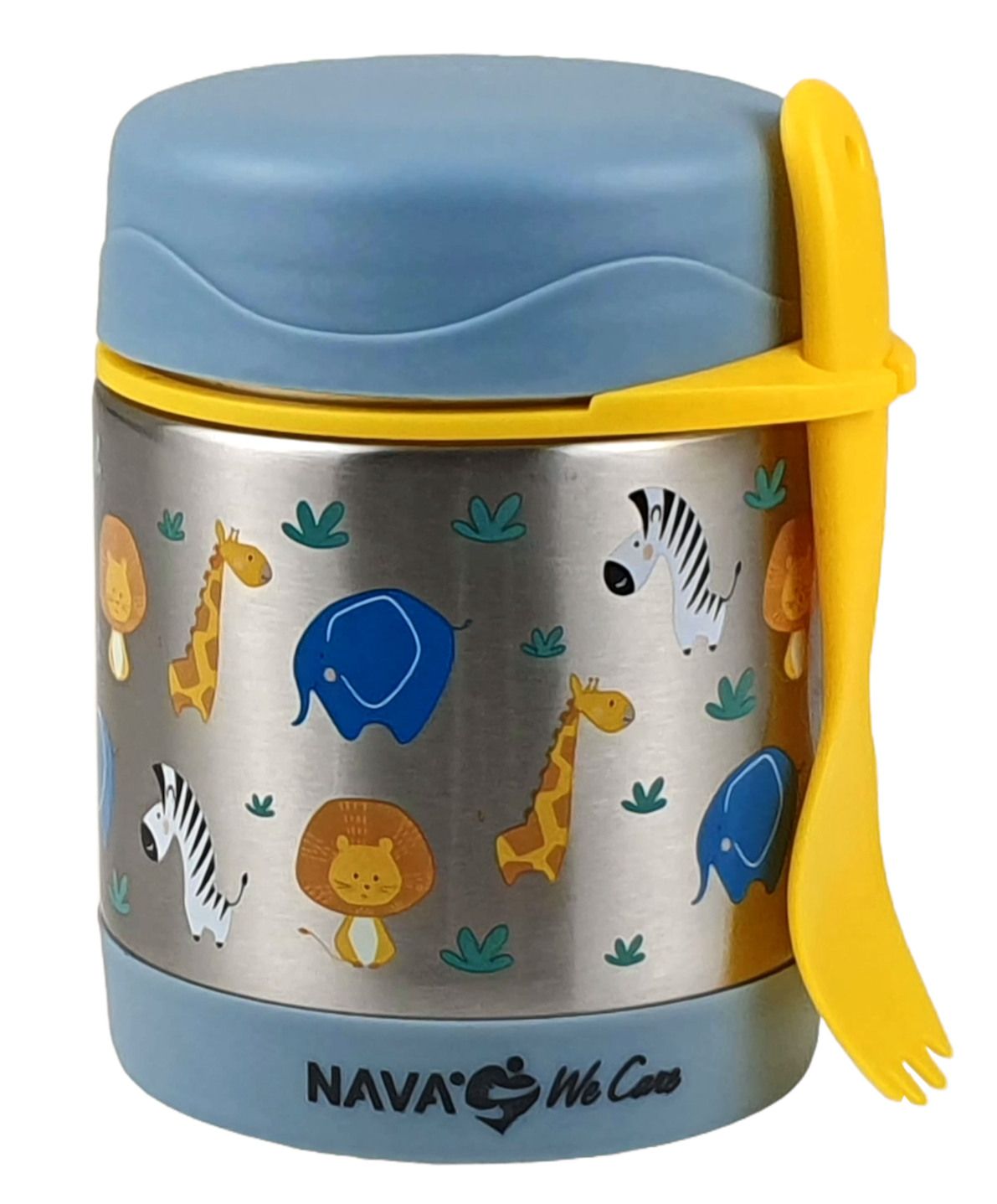 Pojemnik Termos Obiadowy Na Zupę Żywność Lunch Box Stalowy 350 ml