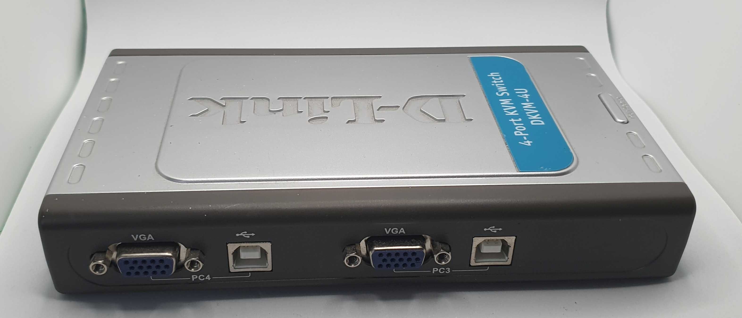 D-Link 4-portowy przełącznik KVM USB DKVM-4U - poleasingowy - #IN-16