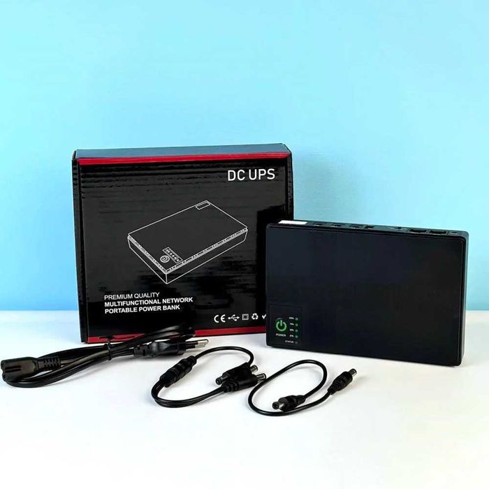Безперебійник (Mini UPS) для WI-Fi роутера. Підтримує 5/9/12В. DC1018P