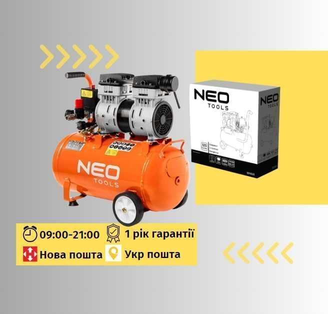 Компресор безмасляний Neo Tools 12K021 24 л 8 бар
