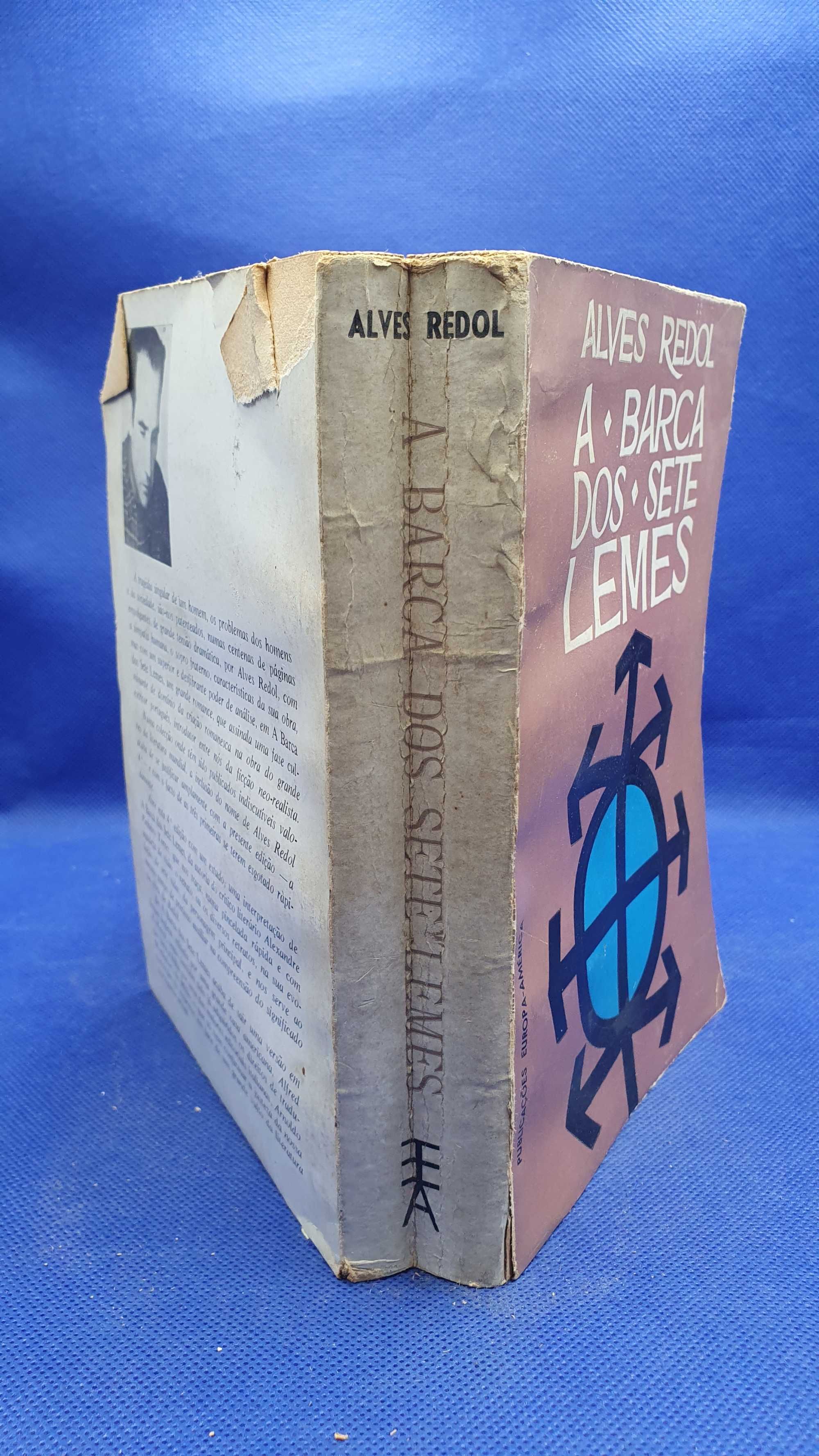 Livro - REF PVI - Alves Redol - A Barca dos Sete Lemes