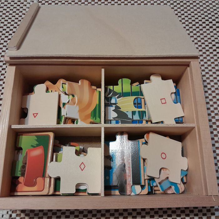 Melissa & Doug Домашні тварини Набір з 4 пазлів