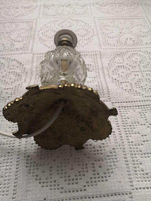 candeeiro de mesa de cabeceira vintage