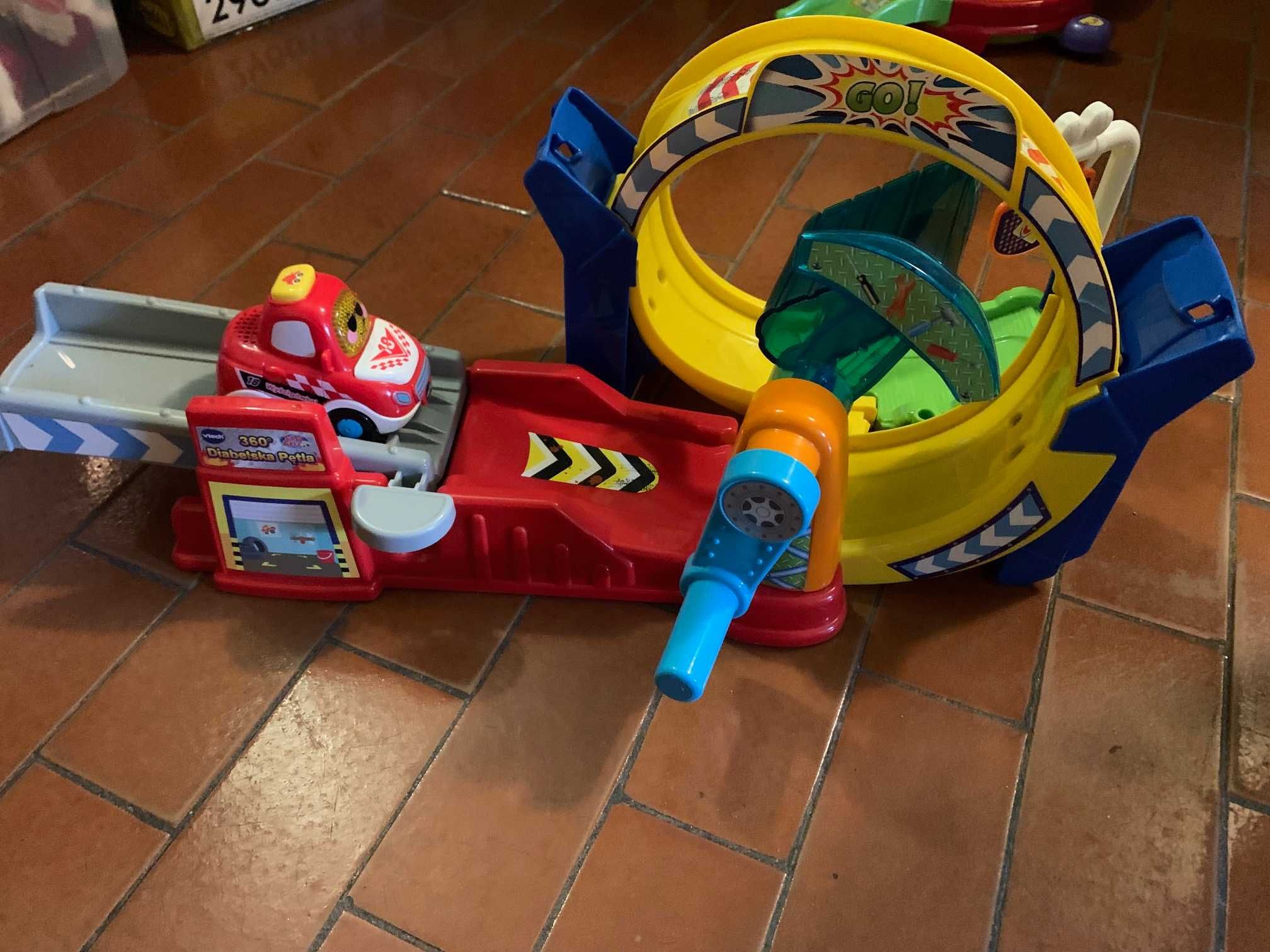 Tor Samochodowy Tut Tut Autka Diabelska Pętla Super Pętla VTech 61429