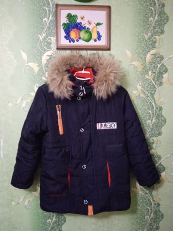 Зимова куртка ріст 134-140см