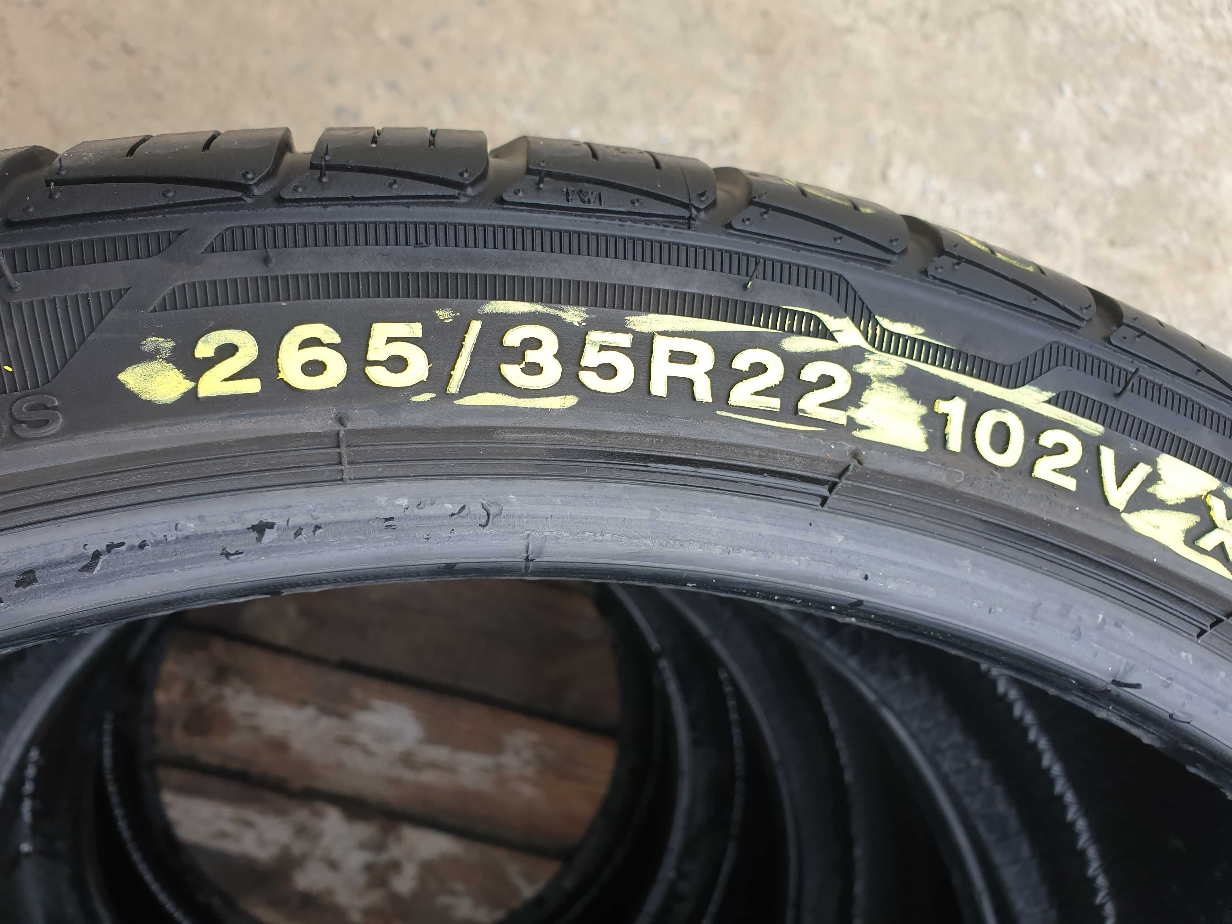 Шини 4шт 265/35 R22 102V Duraturn.