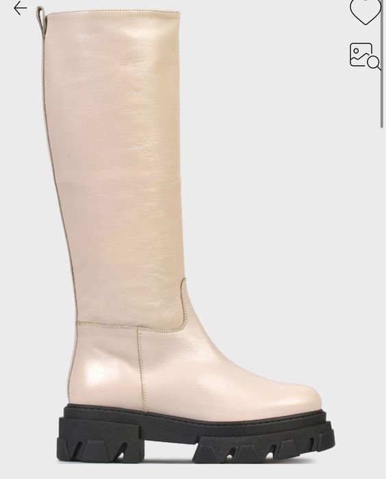 Стильні, трендові чоботи труби plt