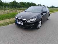 Peugeot 308 hatchback panorama nawi klima e-hdi nowe opony polecam