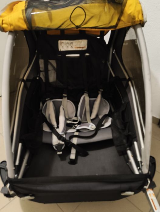 Przyczepka rowerowa Burley D'Lite 2 osobowa 2w1 kompletna