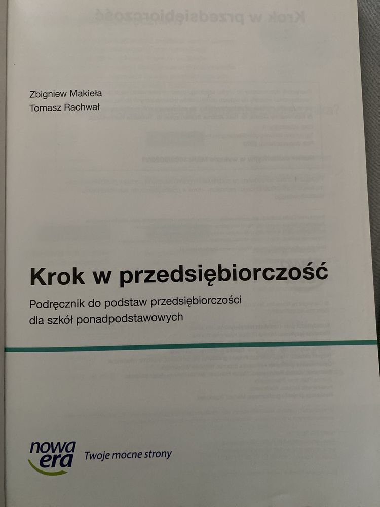 Krok w przedsiebiorczość
