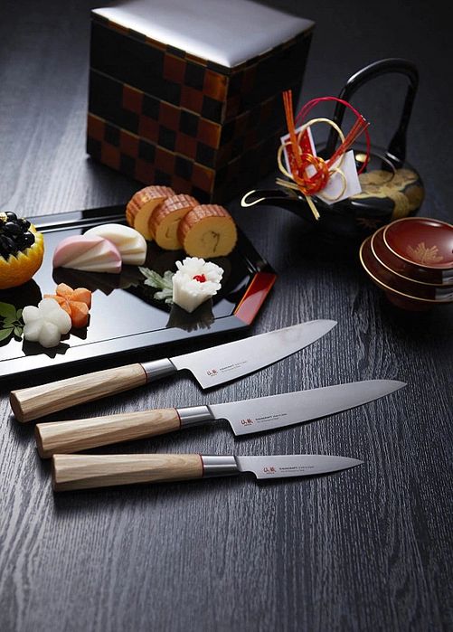 Nóż kuchenny Suncraft SENZO TWISTED OCTAGON Paring 80 mm [TO-01]