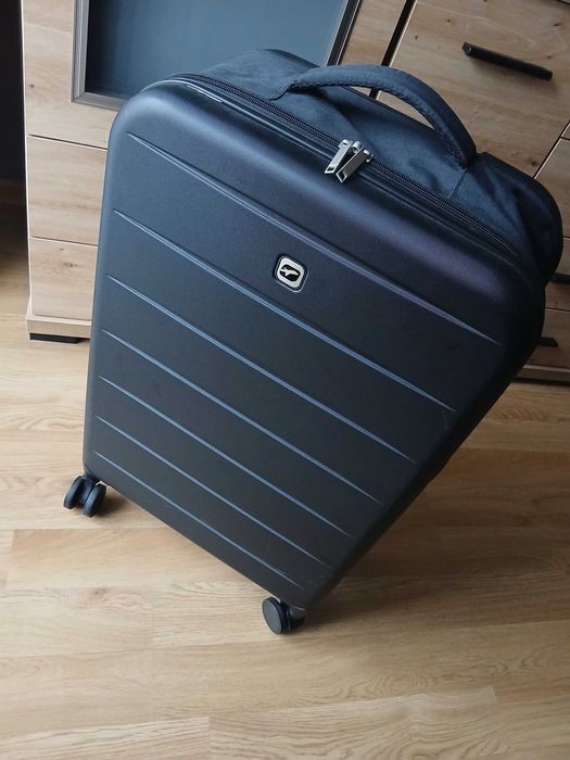 Duza torba podróżna na zamek na kółkach z uchwytami 65x45x25 cm